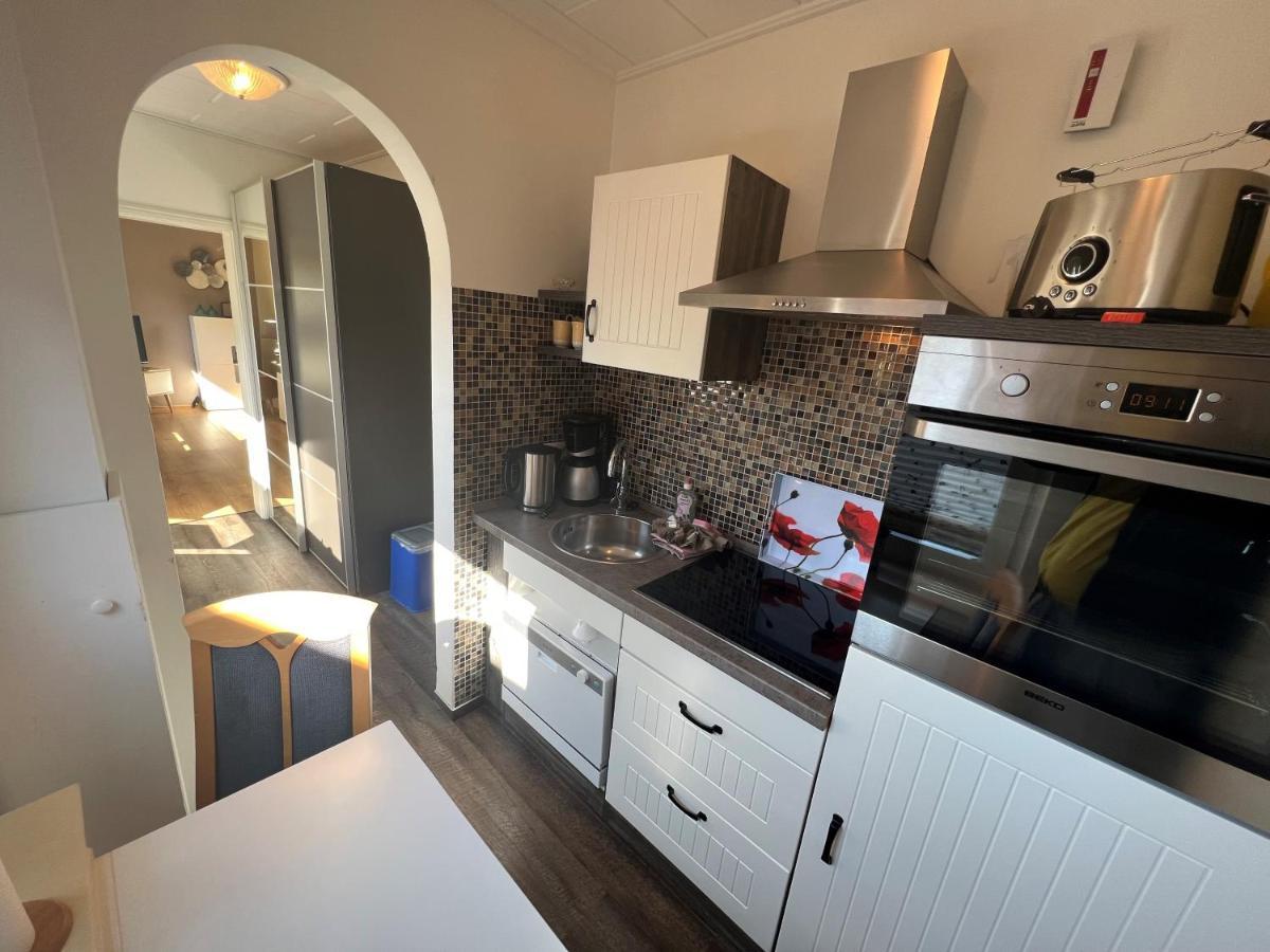 Hooge Hoern Bantje Wohnung 3 Borkum Bagian luar foto